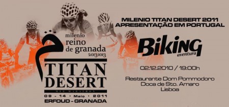 Apresentação MILENIUM TITAN DESERT 2011 em Lisboa